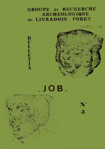 Chroniques Historiques du Livradois-Forez n° 3 – 1981