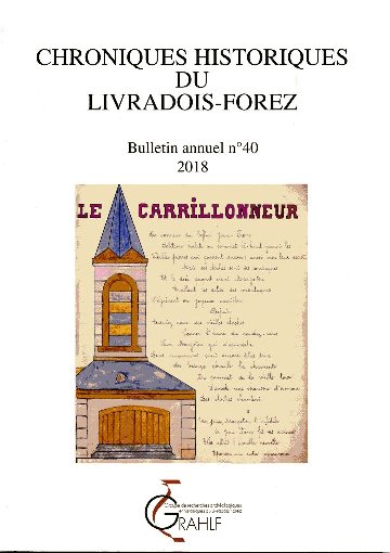 Chroniques Historiques du Livradois-Forez n° 40 – 2018