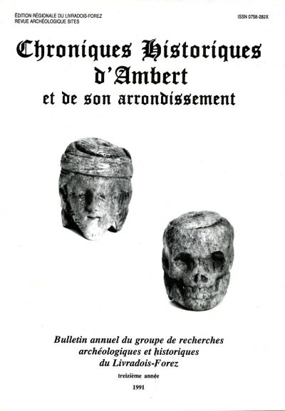 Chroniques Historiques du Livradois-Forez, bulletin annuel n° 13
