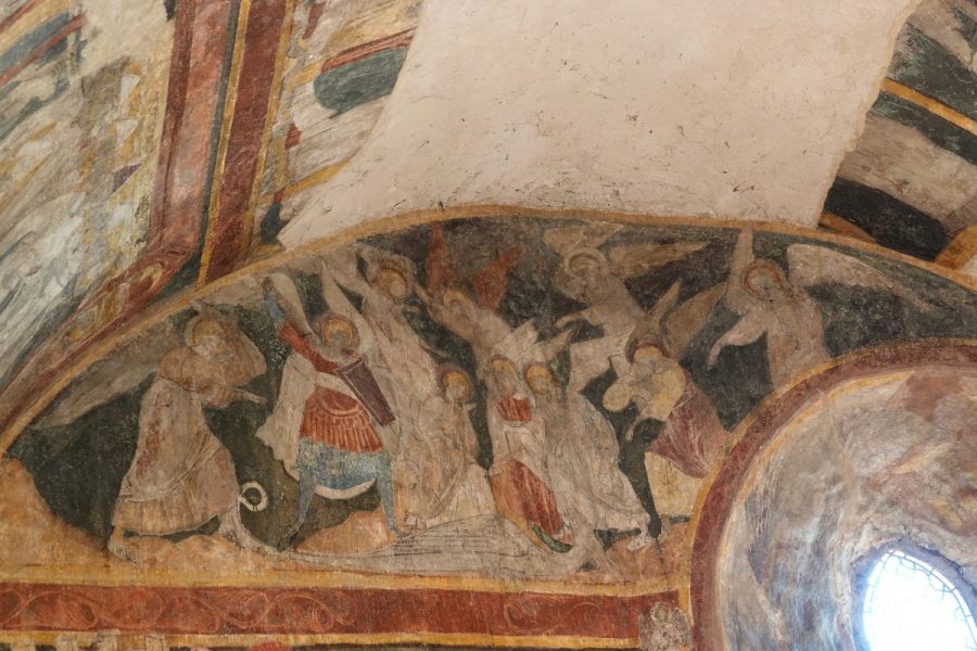 Auzon Chapelle haute dédiée à Saint MIchel (photo F. Burg)