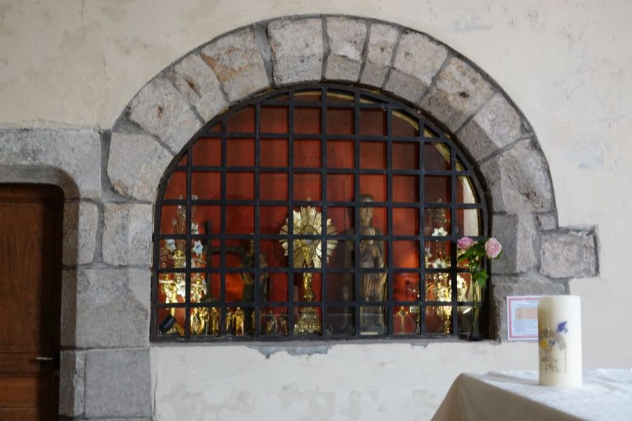 Chassignolles Le trésor de l'église (photo F.Burg)