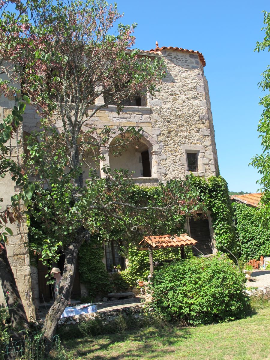 Auzon. Galerie du château (photo F. Chommy)