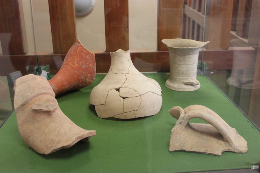 Matériel fouilles du vicus gaulois d'Ambert. Chantier de la Masse.