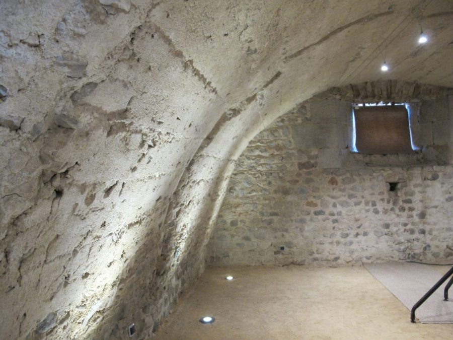 Château-Prieuré de Pommiers - sous-sol (photo F. Chommy-Grahlf)
