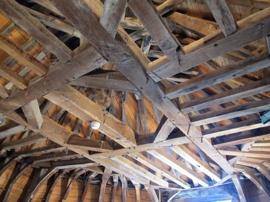 Détail de charpente (photo F. Chommy-Grahlf)