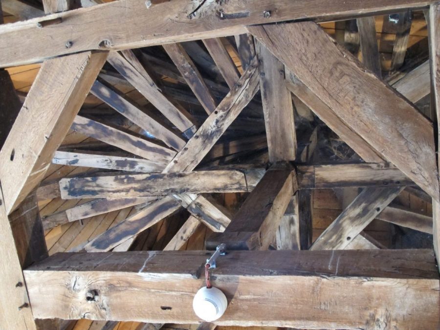Détail de charpente (photo F. Chommy-Grahlf)