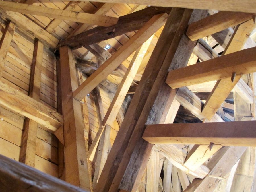Détail de charpente (photo F. Chommy-Grahlf)