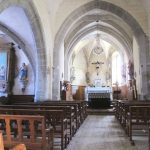 Saint Vert Eglise La nef et le choeur remaniés en style gothique à la fin du Moyen Âge (photo F. Chommy)