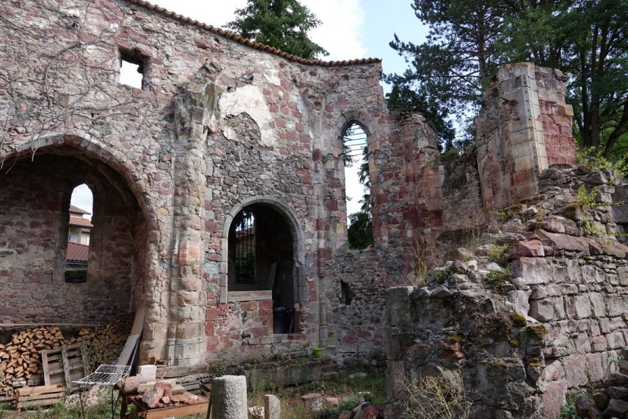 Manglieu. Vestiges de l'église Notre-Dame (photo F. Burg)