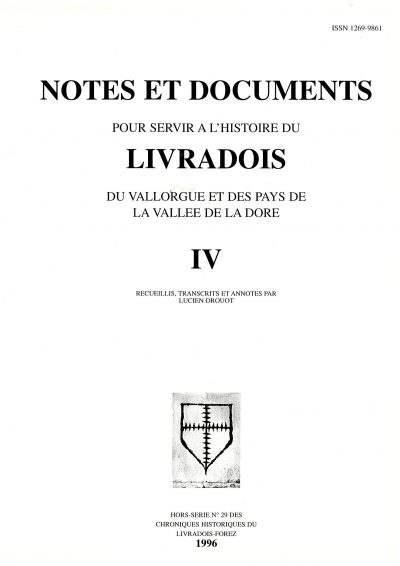 Notes et documents, tome 4 - L. Drouot
