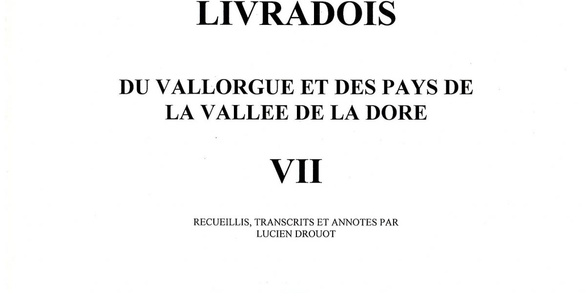 Notes et documents, T7 - L. Drouot