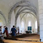 Chassignolles Eglise la nef et le choeur voûte en croisée d'ogives (photo F.Chommy)