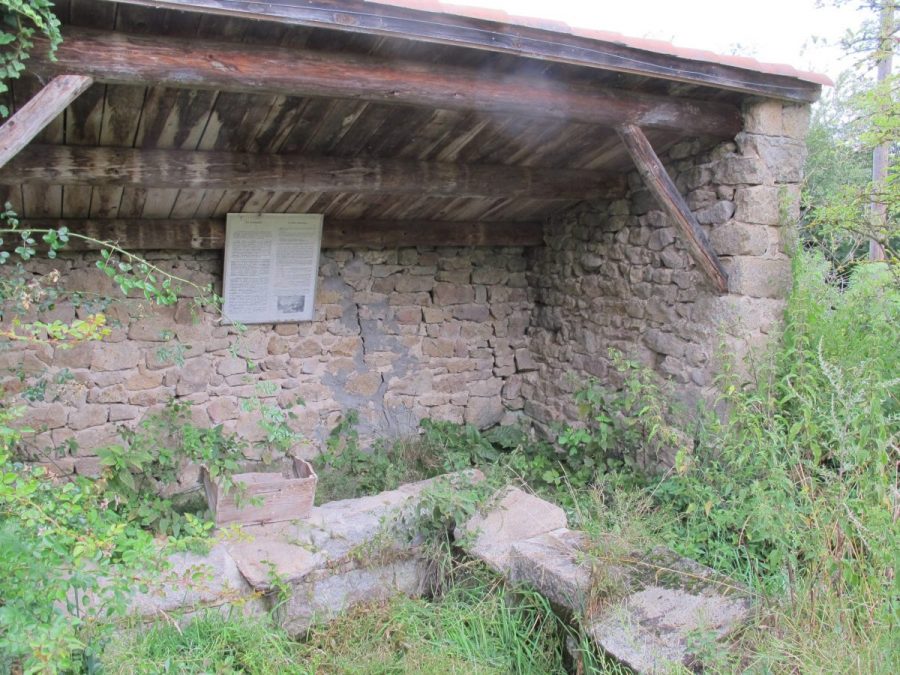 Four à poix du Trémolet - Usson (photo F. Chommy - Grahlf)