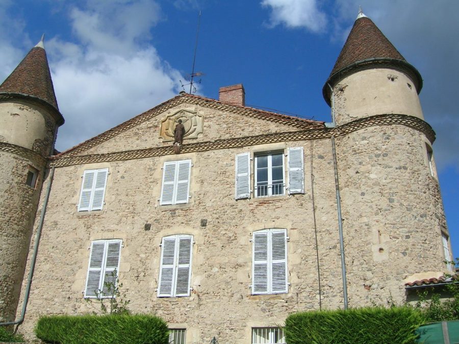 Sauxillanges. Le "petit château" XVIII è (photo J. Chantelauze-Grahlf)