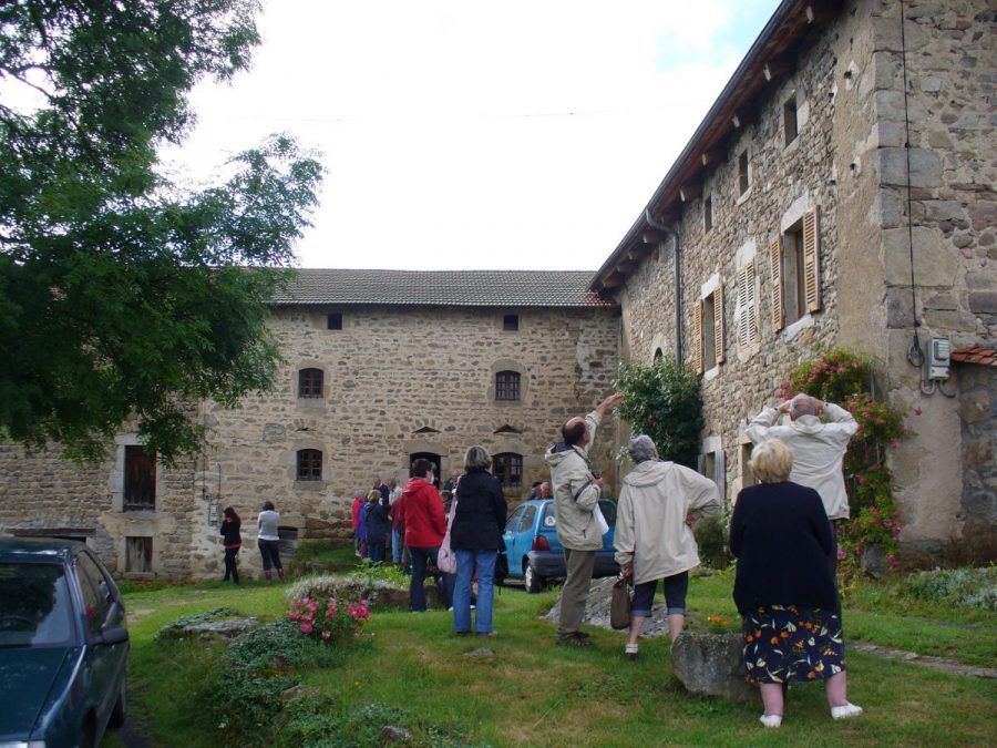 St Bonnet le Bourg. Maison en granite (photo P. Terras-Grahlf)