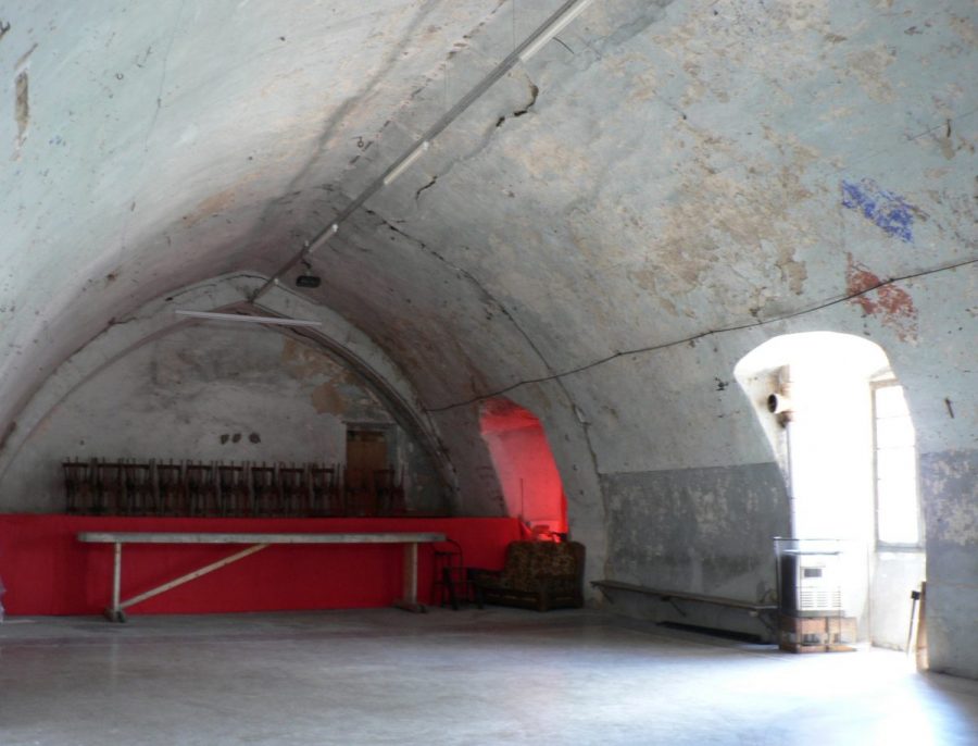 Sauxillanges. Voûte du dortoir (photo F. Burg-Grahlf)