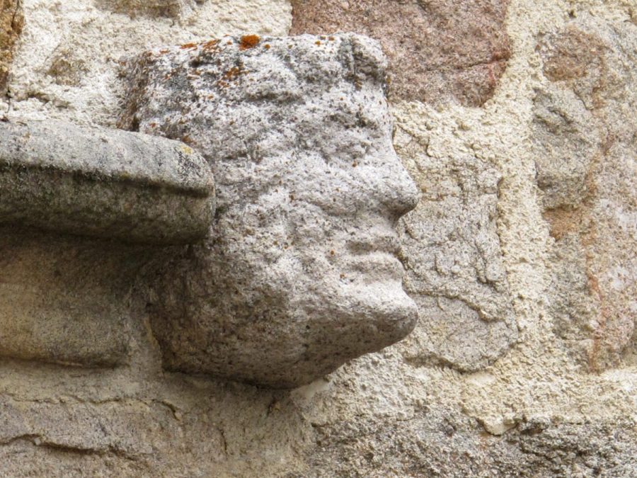 Viverols : la maison du bailli, détail (photo Fr. Chommy / Grahlf)