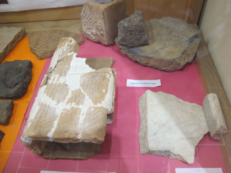 La Marus. Vestiges des fouilles. (photo F. Chommy)