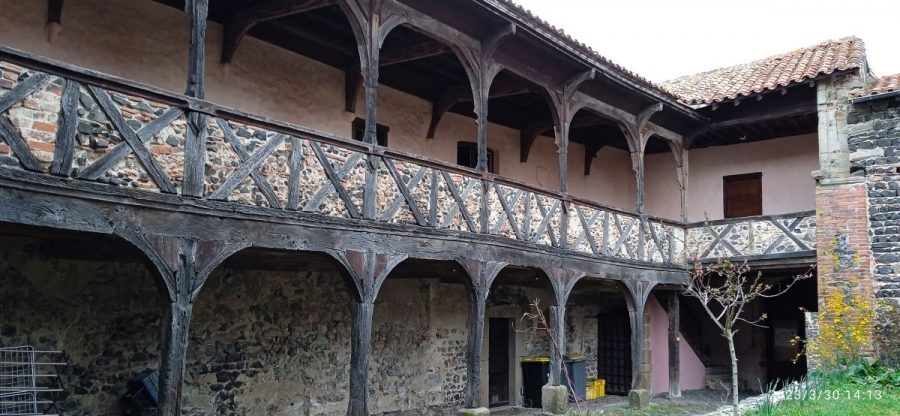 Montverdun. Galerie du milieu XVe. (photo Grahlf/F. Robert)