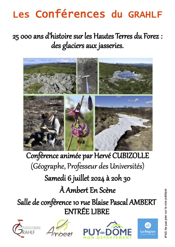 25 000 ans d'histoire des Hautes Terres du Forez