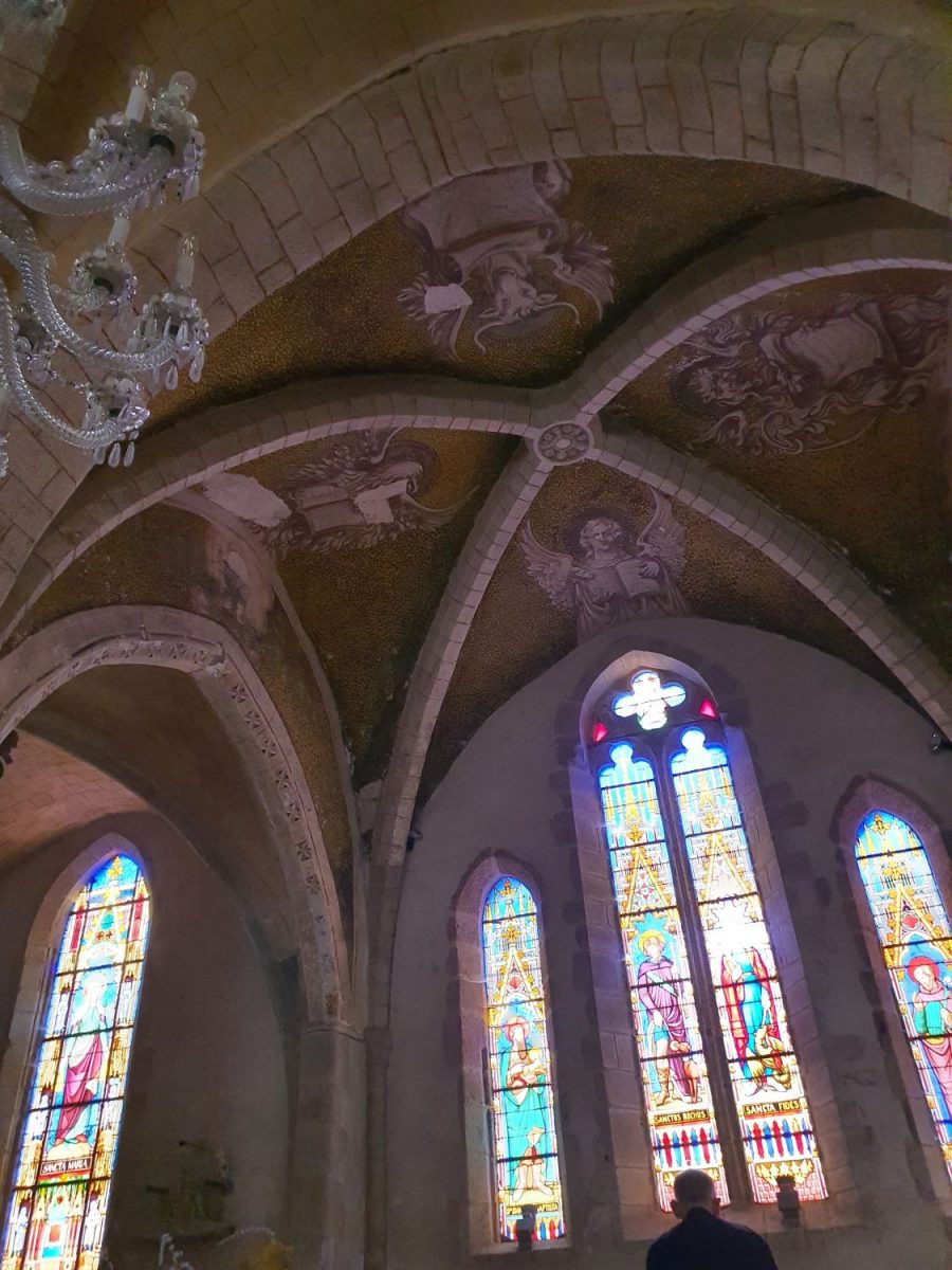 Cervières : voûte de l'église Ste Foy (photo Grahlf/P. Terras)